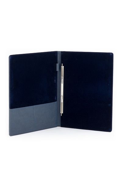 ankara menü A4 leather binder file, presentation file, leather document file