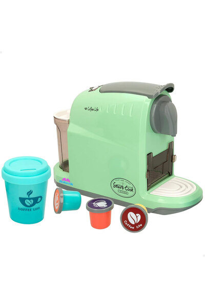 hediyecik Oyuncak Kahve Makinesi Kapsüllü Müzikli Işıklı