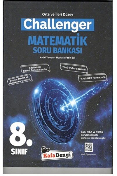 Kafa Dengi Yayınları 8. Sınıf Challenger Matematik Soru Bankası