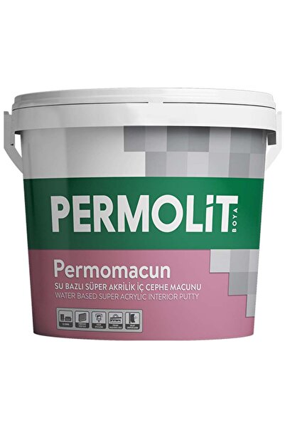 Permolit Permomacun Su Bazlı Süper Akrilik Iç Cephe Macunu