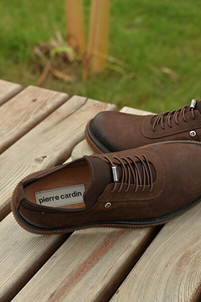 Pierre Cardin Erkek Kışlık %100 Deri Kahve Casual Ayakkabı Yenilikçi Tarzıyla Şıklığı Ve Konforu Bir Arada Sunar