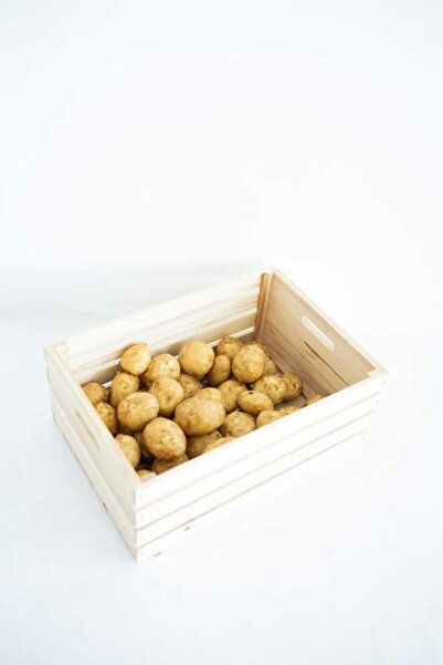 PİNO LADİNO Ahşap Sebzelik Meyvelik İçecek Düzenleyici Çok Amaçlı Dekoratif Raf