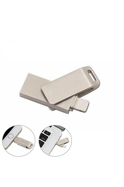 İMEXTECH 128 GB Iphone Compatible Otg Flash Memory Usb 2.0 Otg