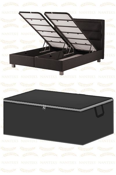 NUTEX 1 canapea extensibilă cu bază plată tip 60x40x22 (GRI)