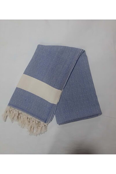 Romans Бамбуковий пештемаль «Діамант» синій