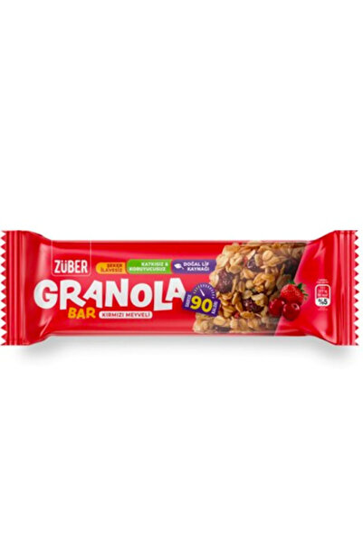 Züber Granola Bar Kırmızı Meyve 25g