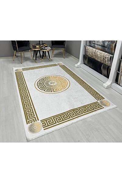 simenteks Dijital Baskı Yıkanabilir Kaymaz Taban Leke Tutmaz Yolluk Kilim Sal...