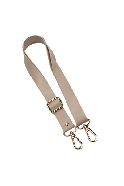 Ritzz Curea de geantă reglabilă cu cârlig de lux auriu - bej