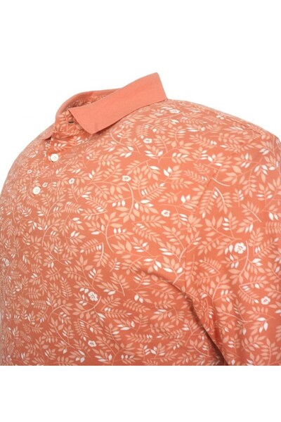 marufshop Plus Size Men's T-Shirt Lycra Pique Polo Collar