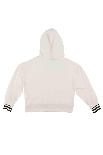 best kids Girl's Ecru Hooded Sweatshirt