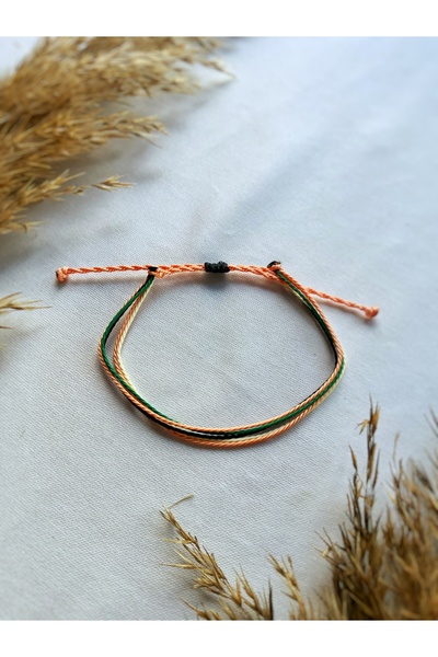 Atölye Merdiven Boho Happy bracelet unisex multiple rope bracelet