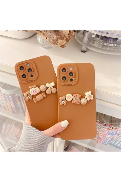 m.tk moveteck Xiaomi Redmi Note 11 Pro Case Camera Protected Soft Silicone with Cute Teddy Bear Design Character