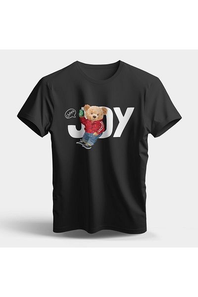 Pisa Art Лятна тениска с щампа Joy Regular