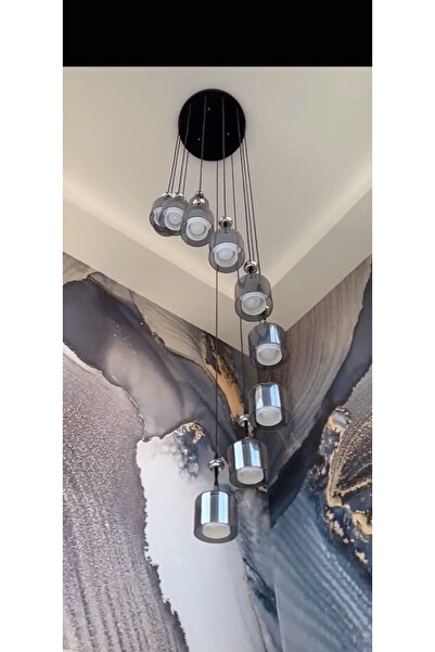 Beyaz Aydınlatma Galeri Boşlugu Avize