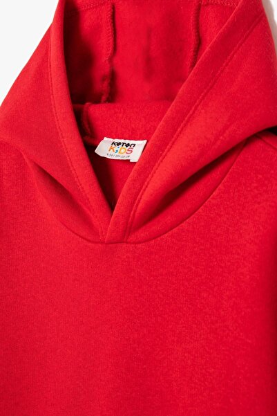 Koton Boy's Red Sweatshirt