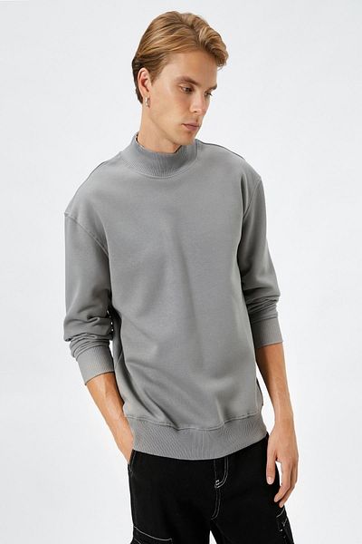 Koton Men's Gray Sweater