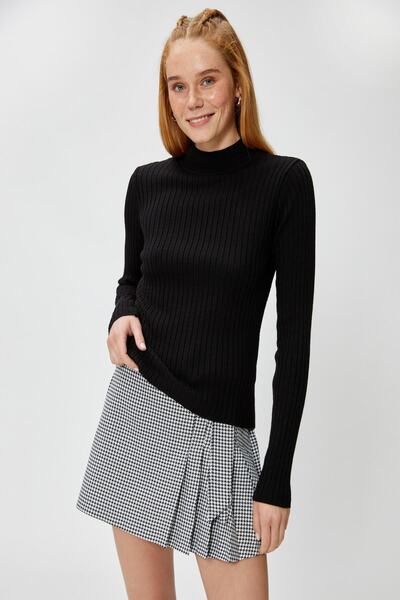 Koton Kadın Siyah Kazak