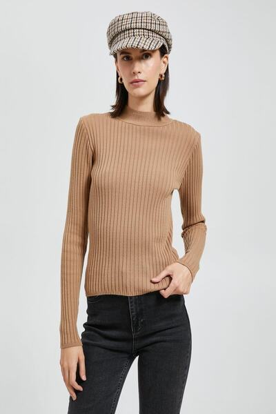 Koton Dámský svetr z velbloudích vlasů