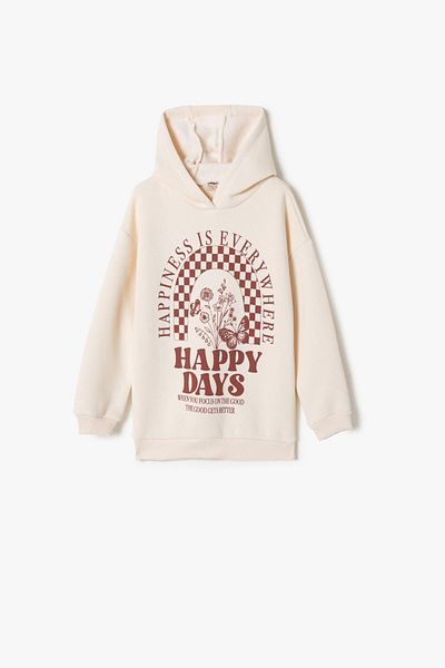 Koton Girl Beige Sweatshirt