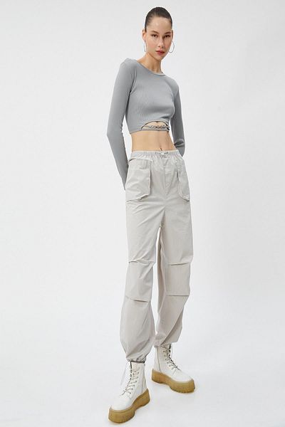 Koton Graue Damenjeans