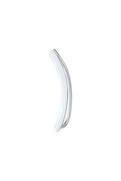 ELLI Ohrringe Single Earclimber Ohrklemme Gewölbt 925 Silber