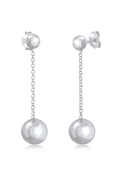 ELLI Ohrringe Ohrhänger Basic Trend Kugeln 925 Silber