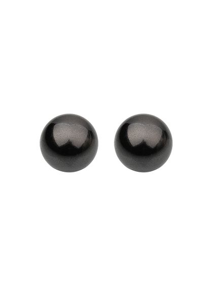 Nenalina Ohrringe Basic Synthetische Perle 925 Silber