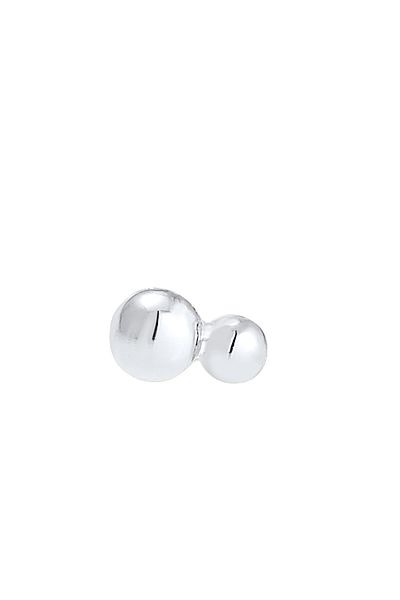 ELLI Ohrringe Tekli Ohrstecker Kugel Design 925 Gümüş