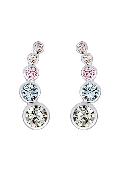 ELLI Ohrringe Earcuff Earclimber Kristalle 925 Silber