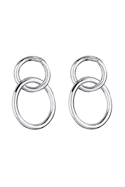 ELLI Ohrringe Basic Kreis Geo Trend 925 Sterling Silber