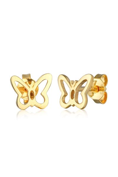 ELLI Ohrringe Schmetterling Trend Sembolü 925 Silber
