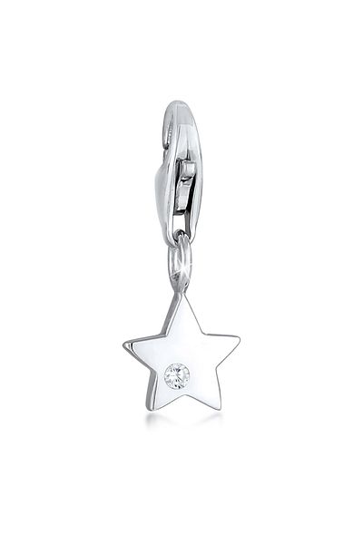 Nenalina Charm Stern Stern Astro Himmlisch Anhänger 925 Silber