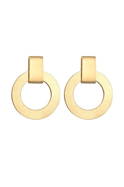 ELLI Ohrringe Ohrstecker Kreis Rund Modern 925 Silber