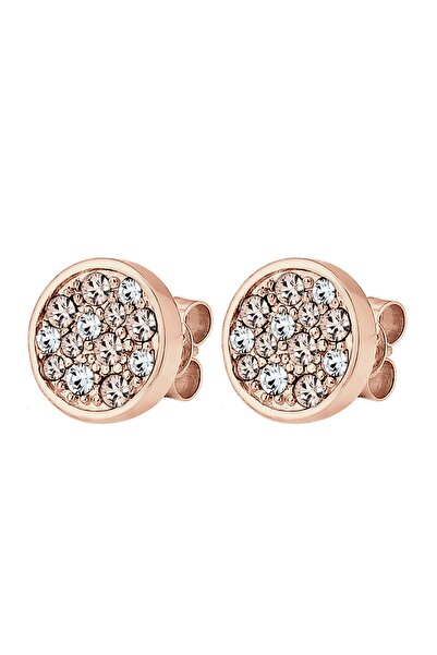 ELLI Ohrringe Kreis Kristalle 925 Sterling Silber