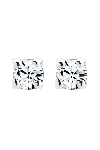 ELLI Ohrringe Kristalle Funkelnd Basic 925 Silber