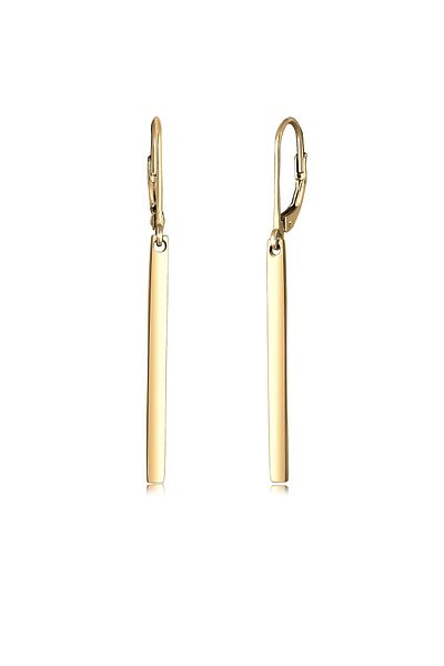 ELLI Ohrringe Basic Hänger Geo Look Trend Blogger 925 Silber