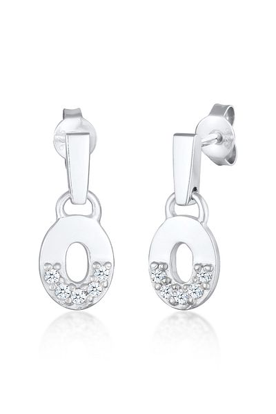 ELLI Ohrringe Diamant Ohrhänger (0,15 ct.) 925 Silber