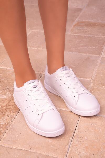 SOHO Women's White Sneakers 18322