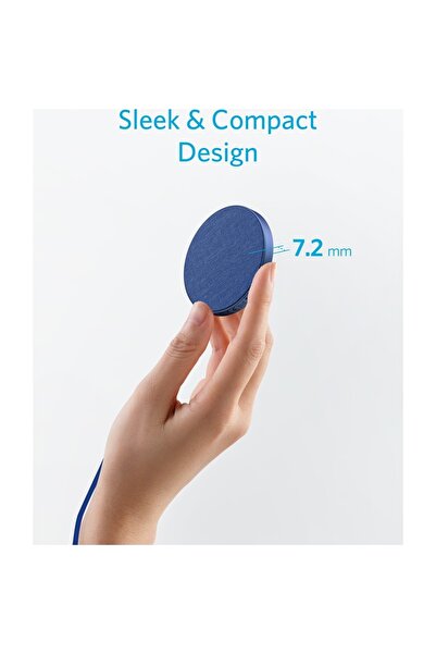 Anker PowerWave Select+ Magsafe Kablosuz Manyetik Şarj Cihazı - A2566 - Mavi