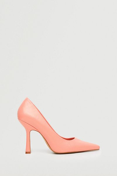 MANGO Woman Salmon Women's Classic Shoes 27052509