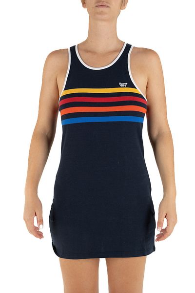 SUPERDRY Női/lányos ruha ECLIPSE NAVY