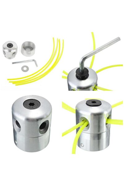 KMTMAK Motorlu Tırpan Uyumlu Örümcek Başlık Ahtapot Misina Cg/Bg 430-520