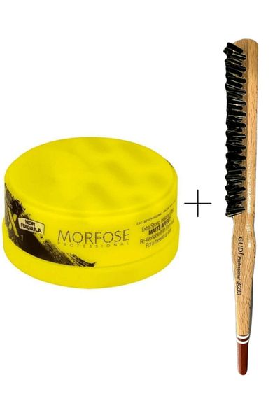 Gudi Professional 3033 Bun Brush & Matte Wax 150 ml
