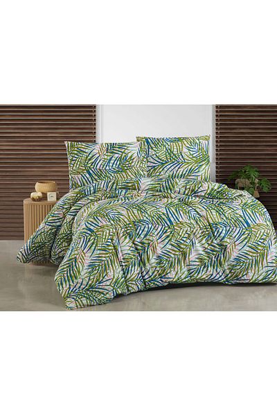 Menderes Home Σετ Παπλωματοθήκη Διπλό Ranforce - Green Living