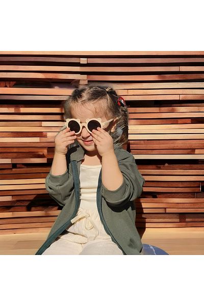 BEBEĞİME ÇORAP Camisole Oversize Front Zippered Stand Collar Cardigan Unisex 0-6 Years