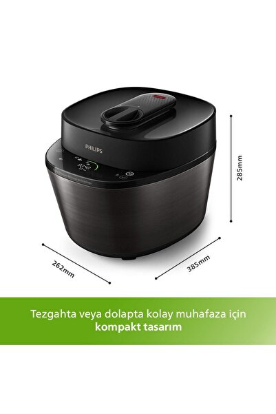 Philips All In One Cooker Elektrikli Düdüklü Tencere 5 Litre