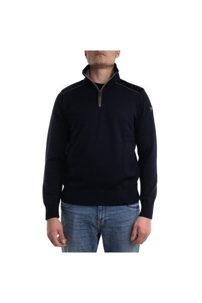 PAUL&SHARK Men's Zipper Pullover - C.W.Wool