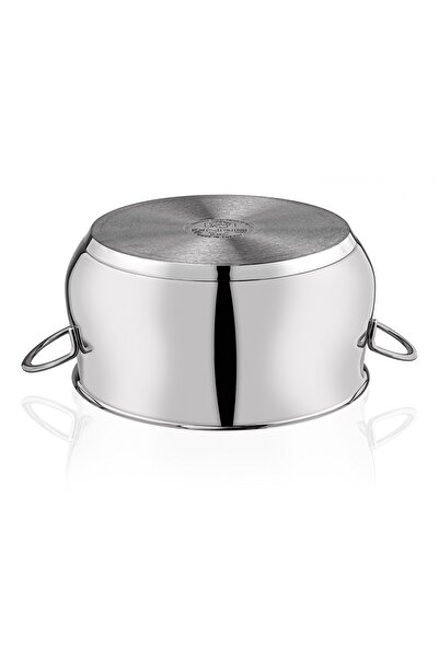 Taç Funda Deep Steel Pot 26 Cm
