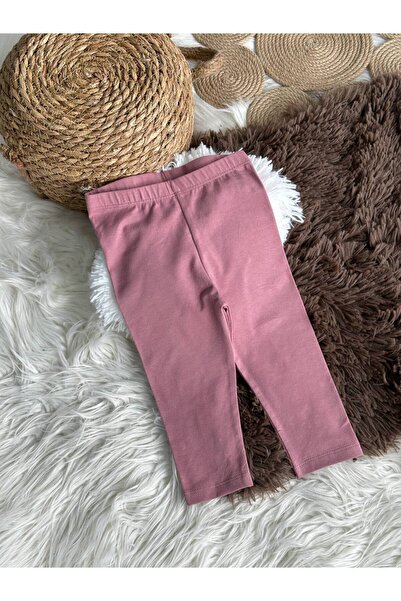 Zeynep Kids çocuk düz renk tayt