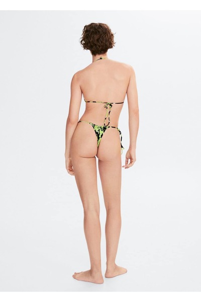 MANGO Woman Desenli Bikini Üstü